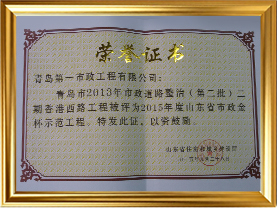 2013香港西路市政金杯奖